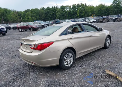 2011 Hyundai Sonata Gls from USA, damaged, VIN 5NPEB4AC1BH215585